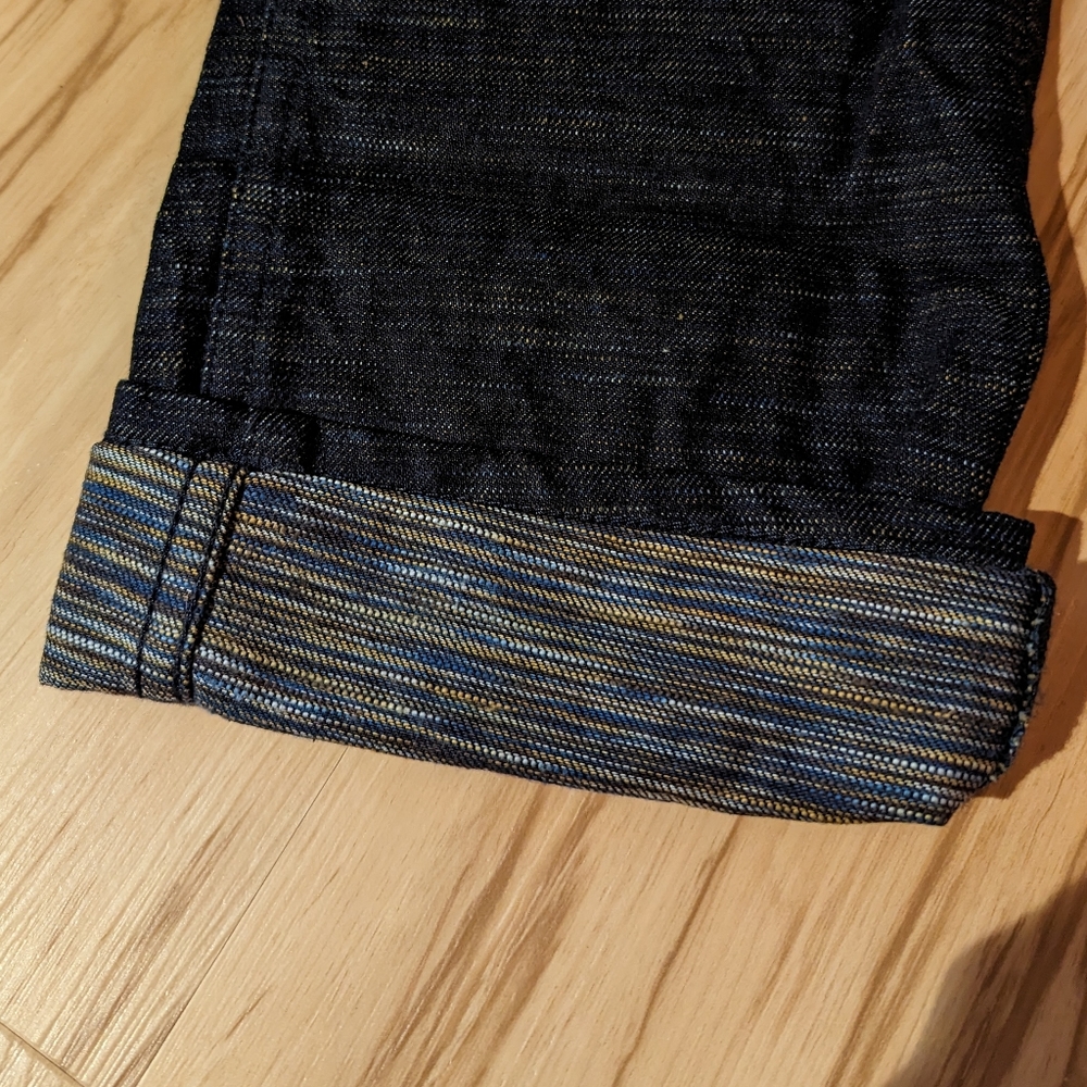 Gustin Rainbow Weft Raw Denim Jeans